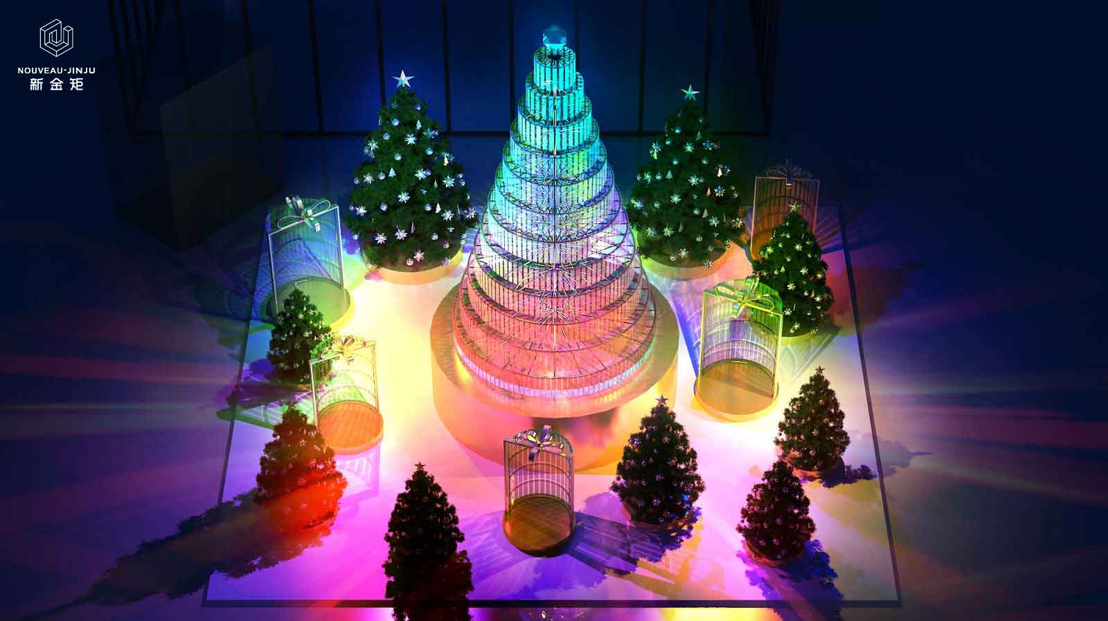 美到爆的圣誕節(jié)氛圍美陳裝置絕對不要錯過！